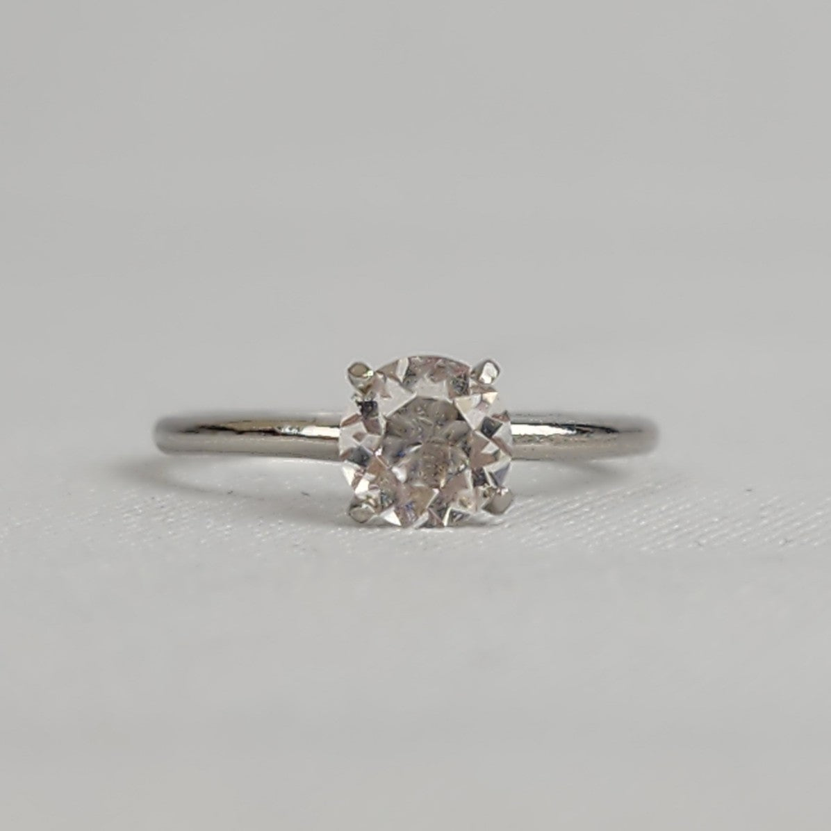 Vintage Faux Diamond Ring Size 9.5