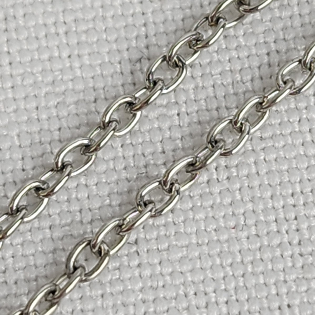 Vintage Silver Tone Blue Dolphin Pendant Chain Necklace