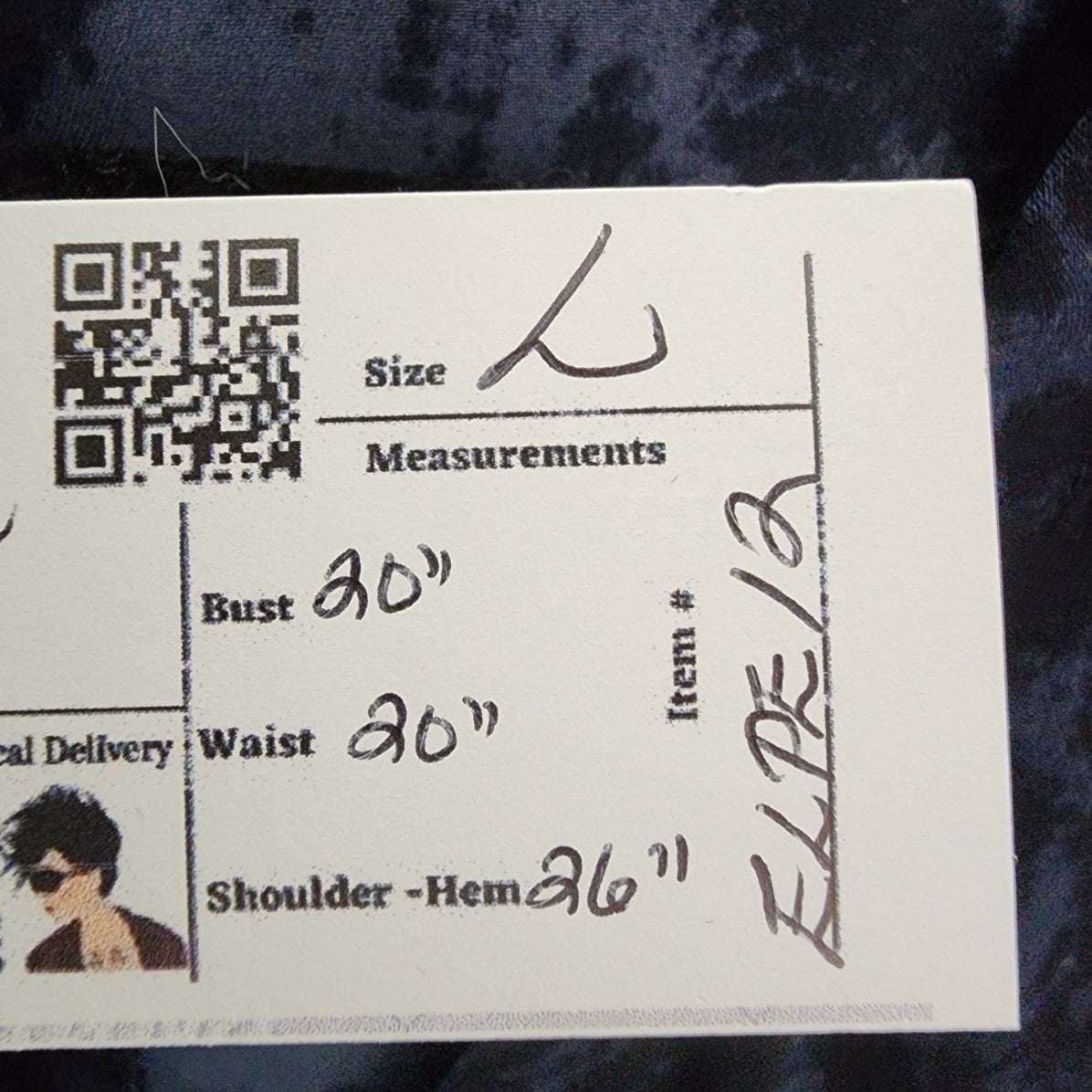 Melanie Lyne Blue Short Sleeve V-Neck Blouse Size L