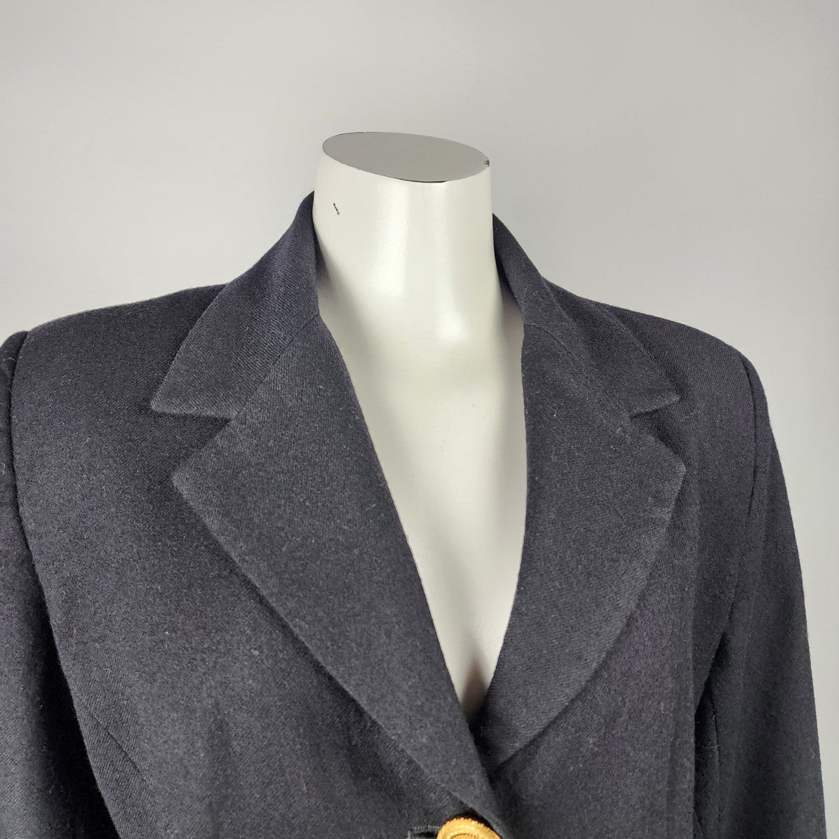 Vintage Friction Wool Button Up Light Jacket Blazer Size S/M