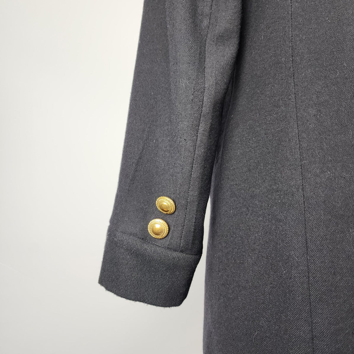 Vintage Friction Wool Button Up Light Jacket Blazer Size S/M