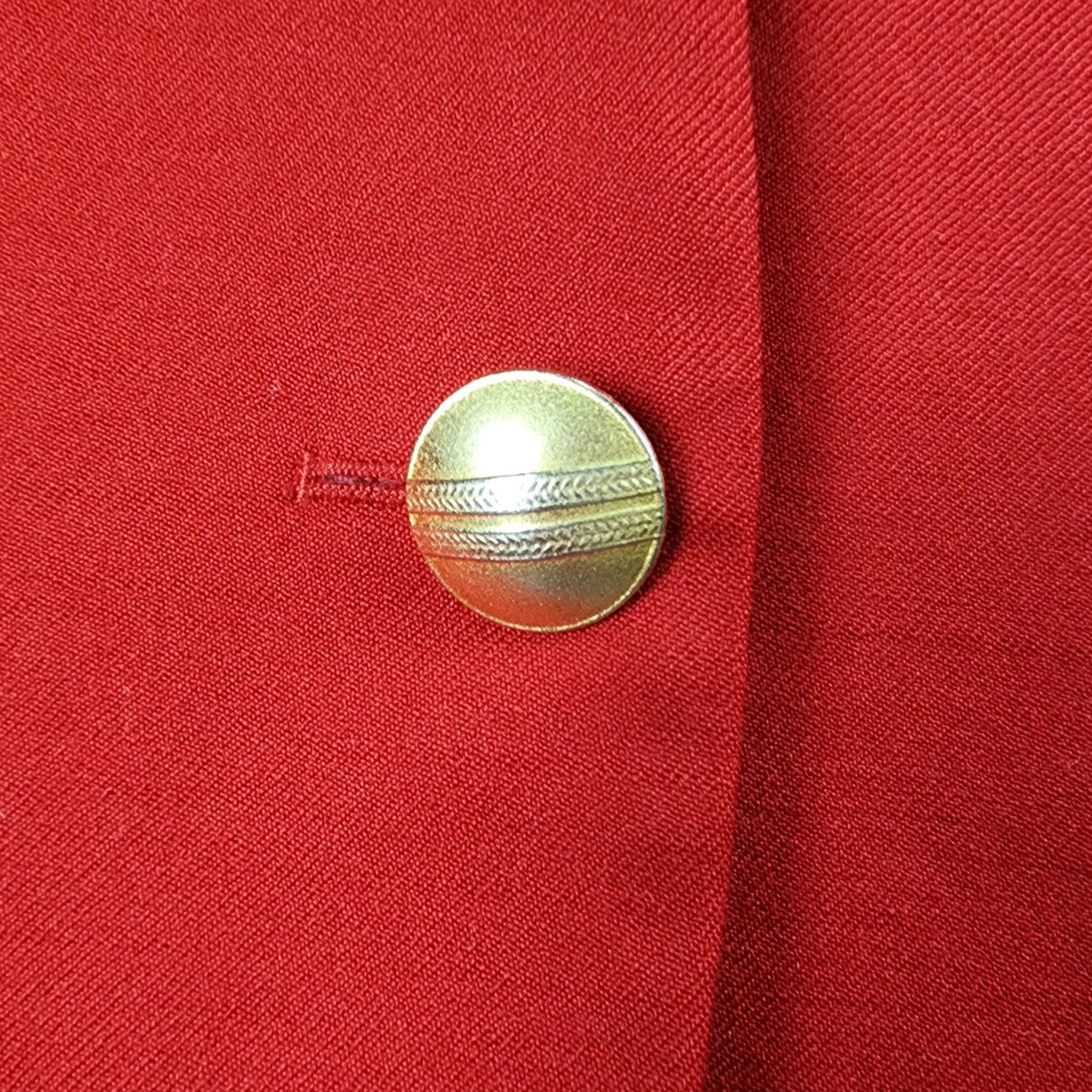 Vintage Mr. Max & Melanie Lyne Red Wool Blazer Size 12