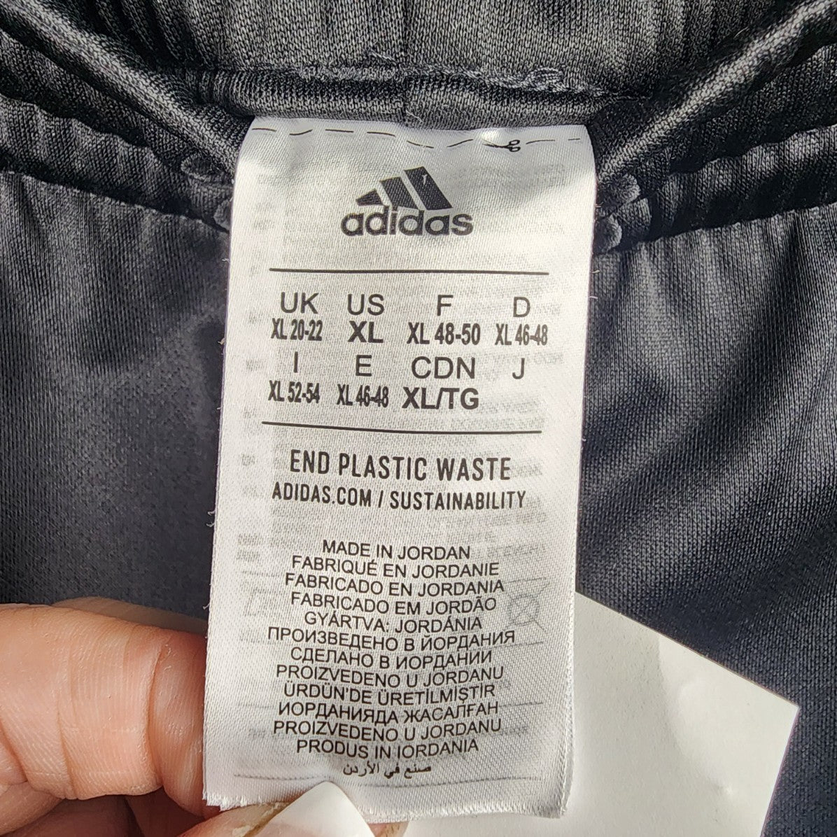 Adidas Black Aeroready Athletic Pants Size XL