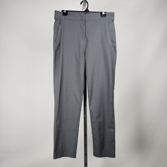 Lole Grey Straight Leg Active Pants Size 10