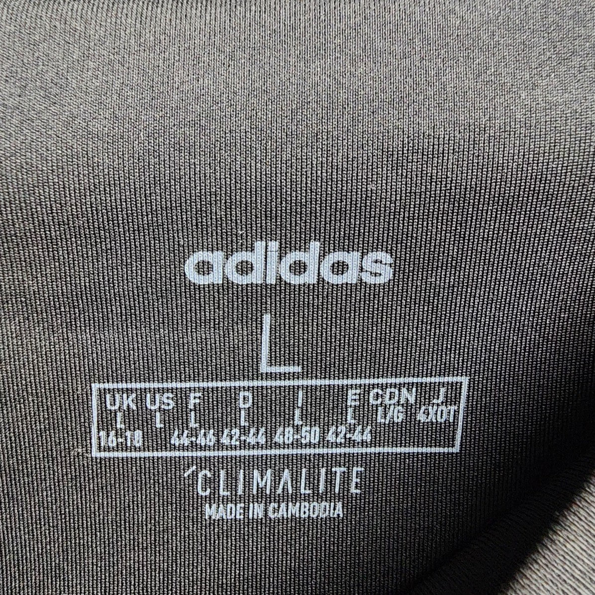 Adidas Climalite Black Capri Leggings Size L