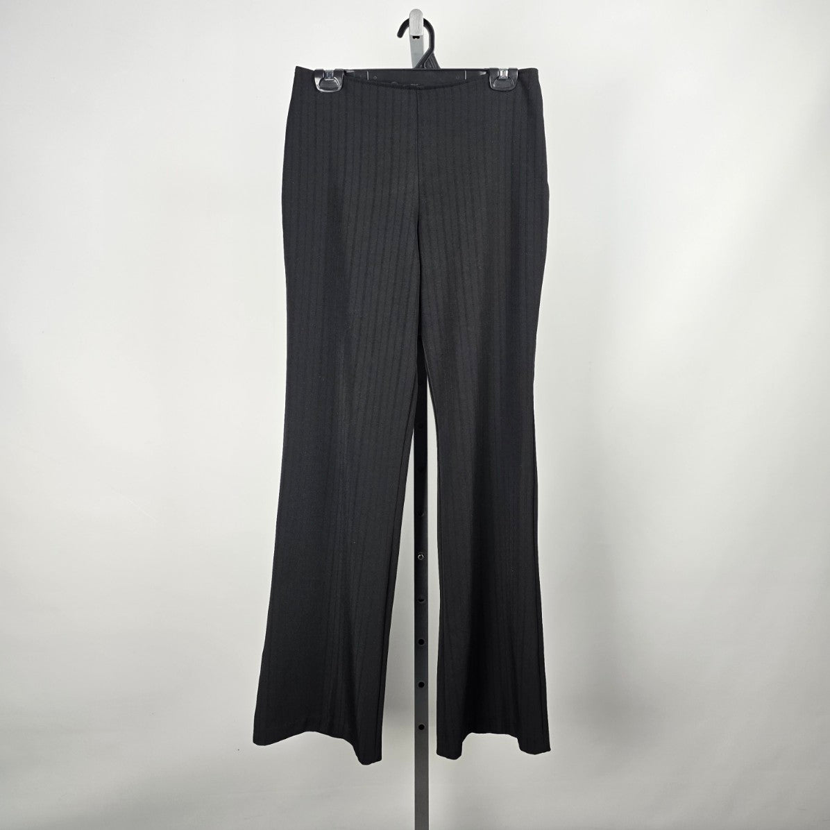 Retro 90s Black Wide Leg Trouser Pants Size 7/8