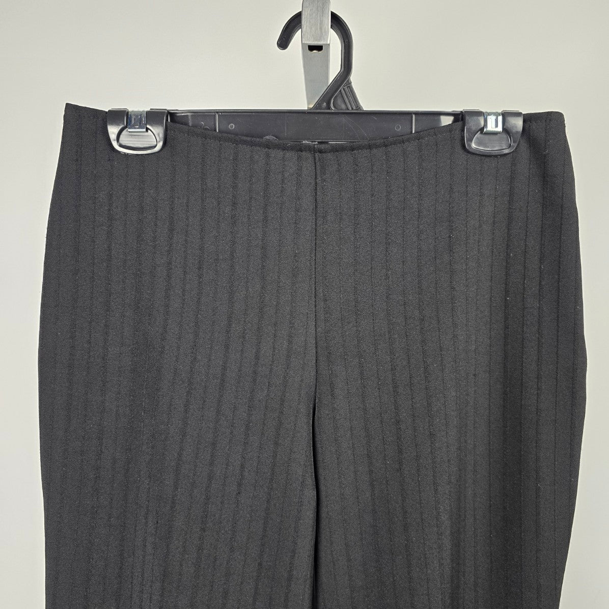 Retro 90s Black Wide Leg Trouser Pants Size 7/8
