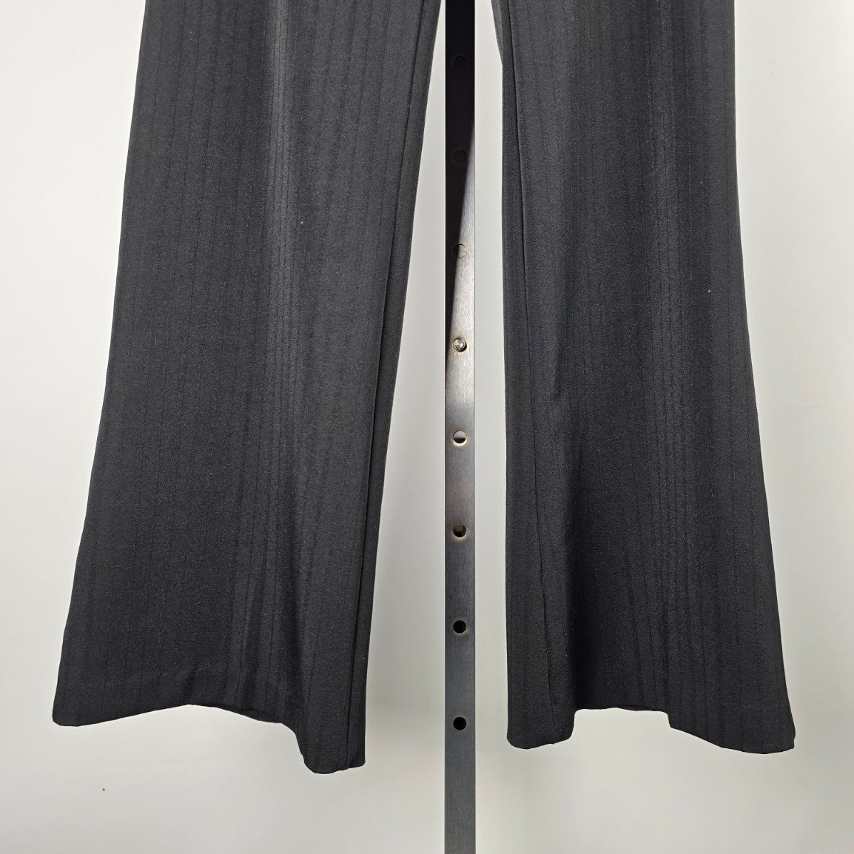 Retro 90s Black Wide Leg Trouser Pants Size 7/8