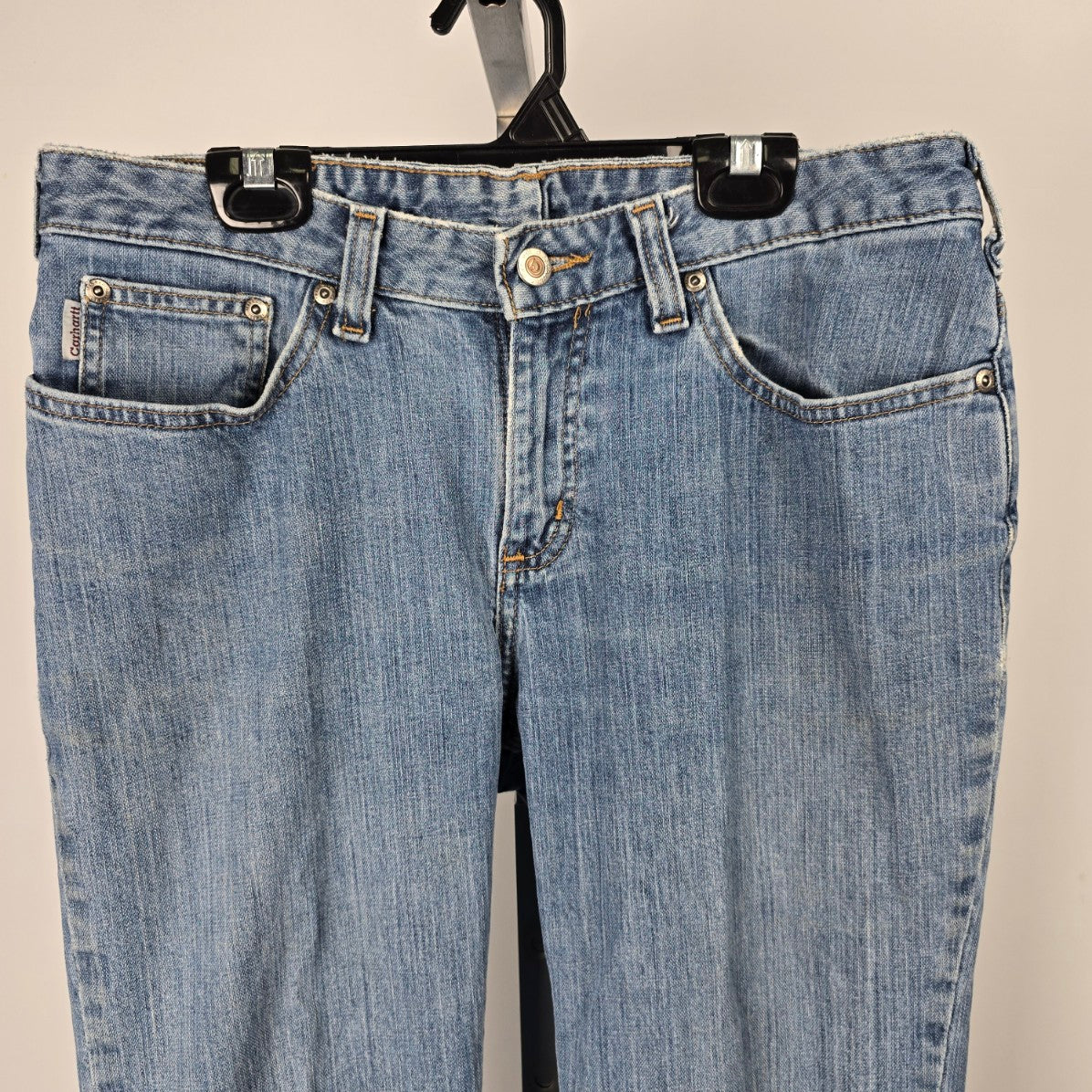 Carhartt Traditional Fit Denim Straight Leg Jeans Size 10x32