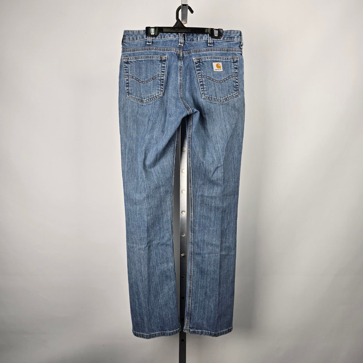 Carhartt Traditional Fit Denim Straight Leg Jeans Size 10x32
