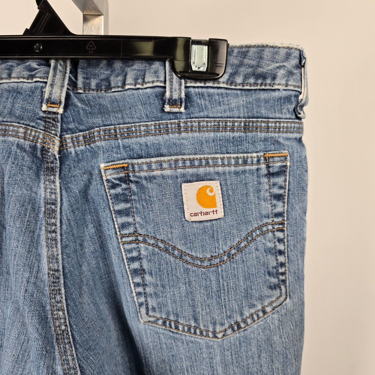 Carhartt Traditional Fit Denim Straight Leg Jeans Size 10x32