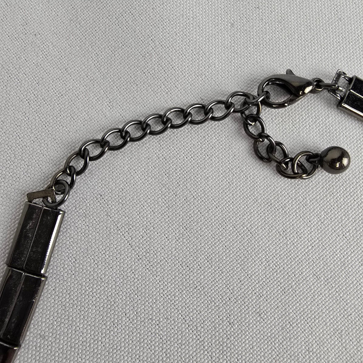 Black & Gold Chain Necklace
