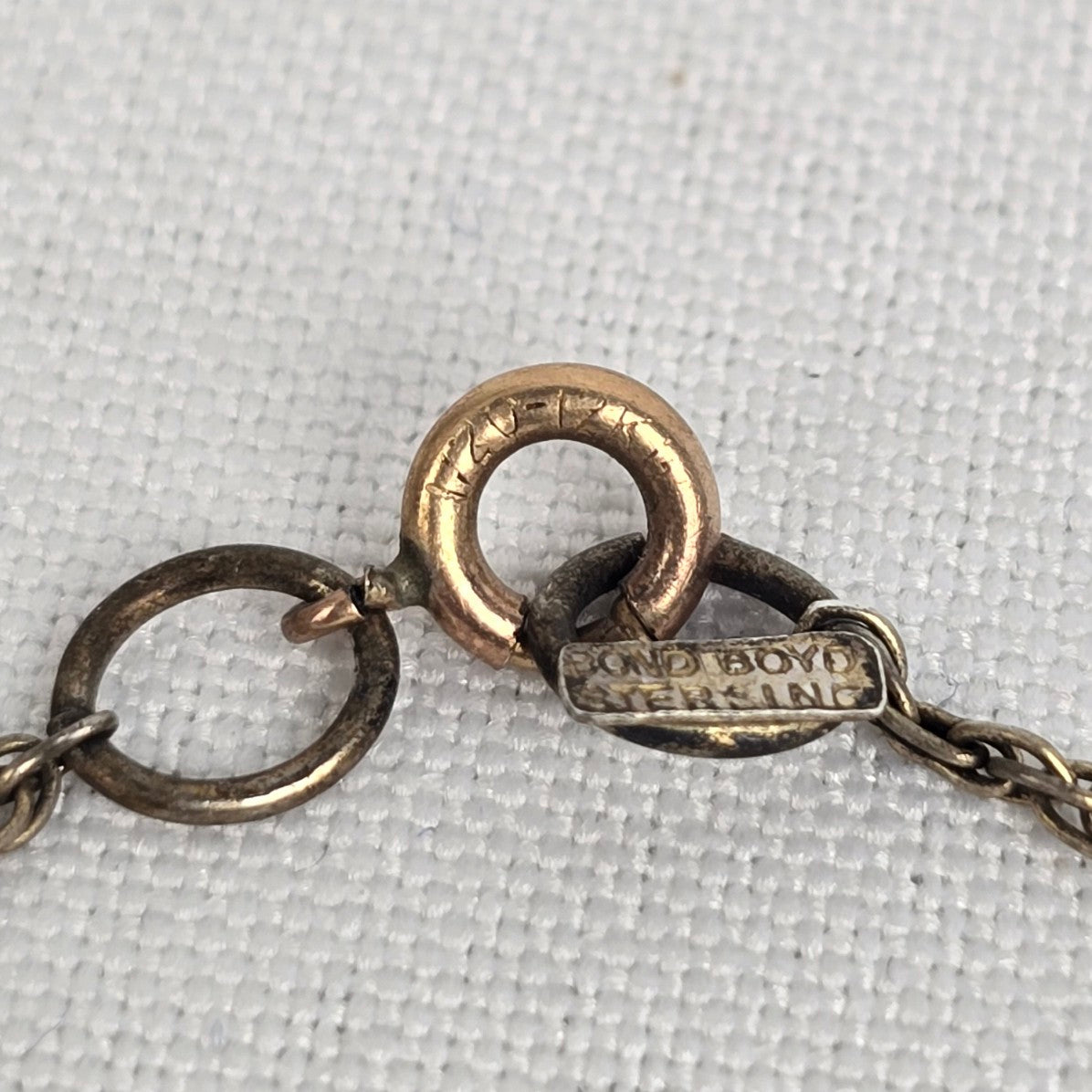 Vintage Reworked Gold Tone Fringe Pendant Necklace