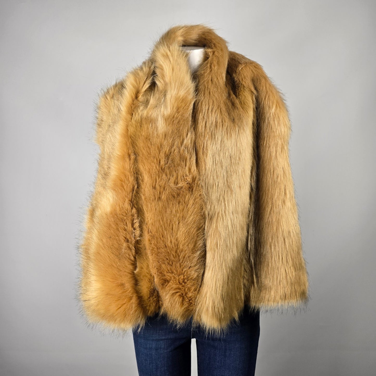Vintage Fur Shawl Wrap