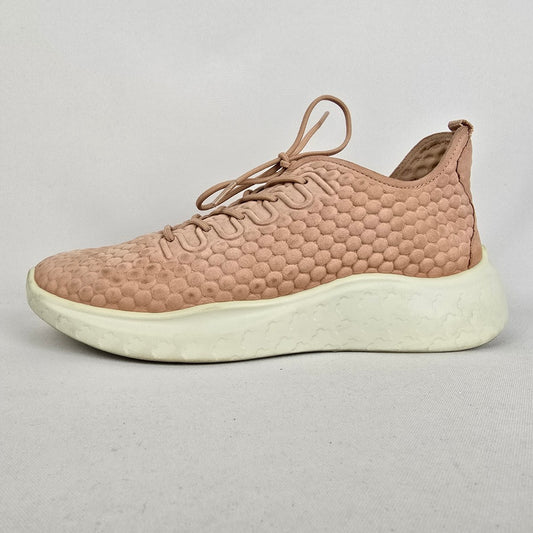Ecco Therap Lace Up Sneakers Tuscany Pink Shoes Size 7.5