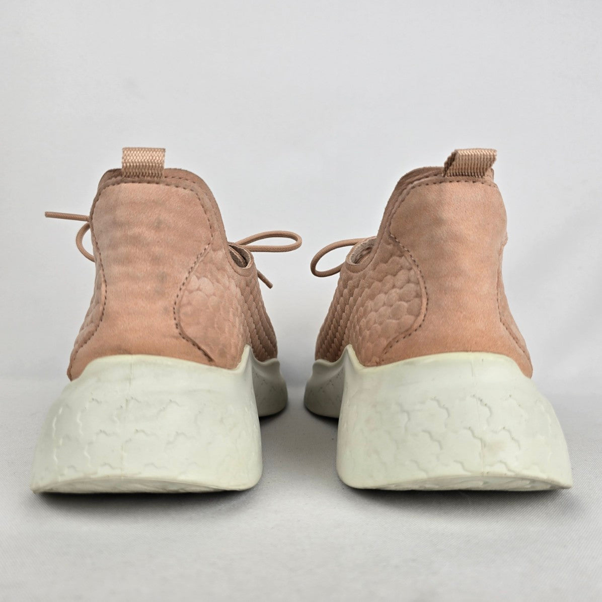 Ecco Therap Lace Up Sneakers Tuscany Pink Shoes Size 7.5
