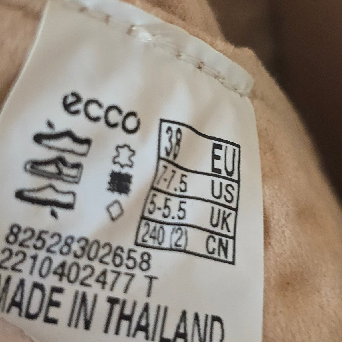 Ecco Therap Lace Up Sneakers Tuscany Pink Shoes Size 7.5