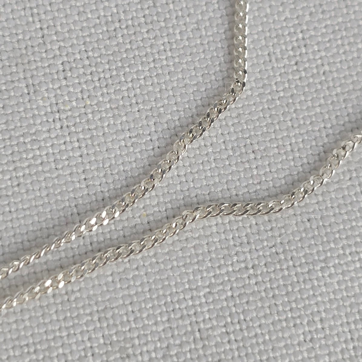 925 Sterling Silver Green Natural Stone Reversible Pendant Necklace