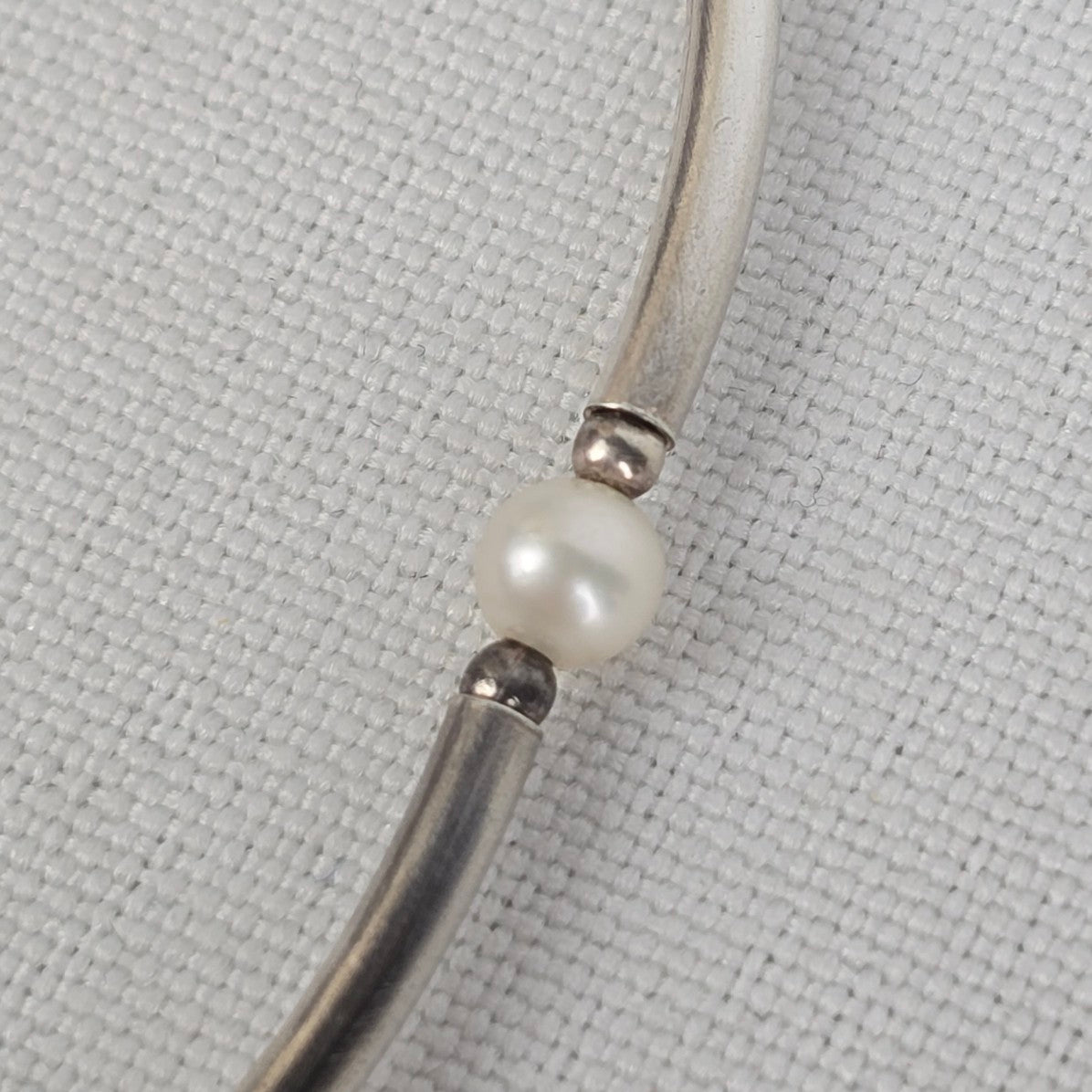 925 Sterling Silver Pearl Delicate Bracelet