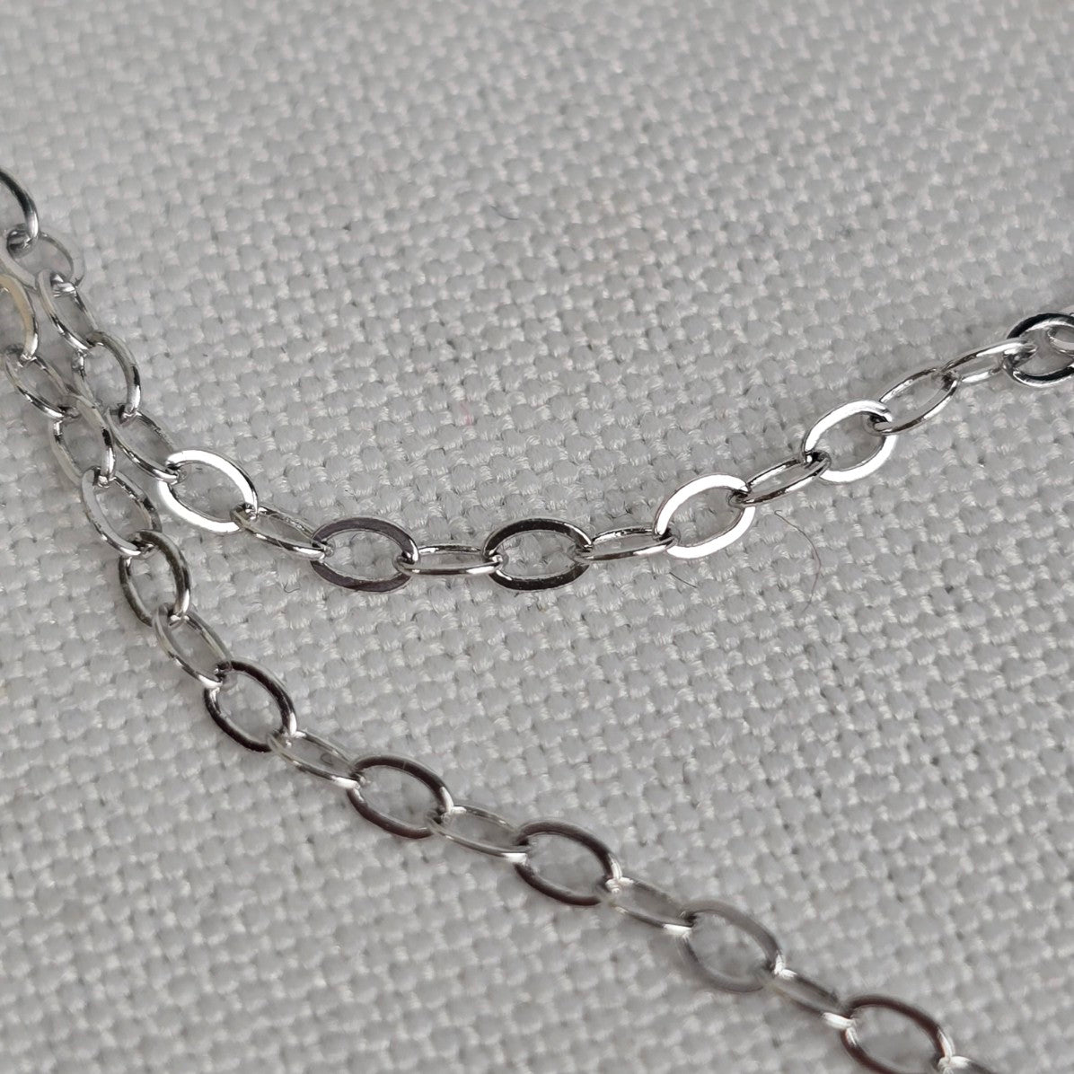 T 925 Sterling Silver Delicate Crystal Drops Necklace