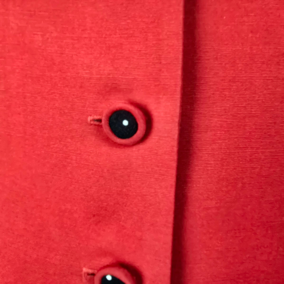 Vintage Savannah Red & Black Polka Dot Blazer & Pant Suit Size 5