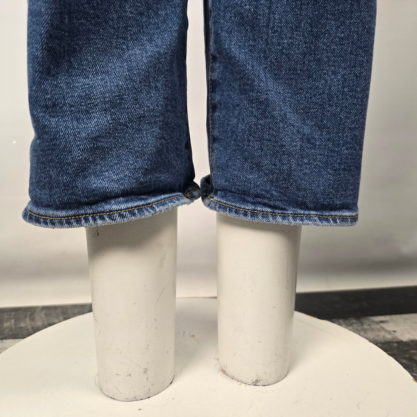 Articles Of Society Distressed Denim Overalls Size S
