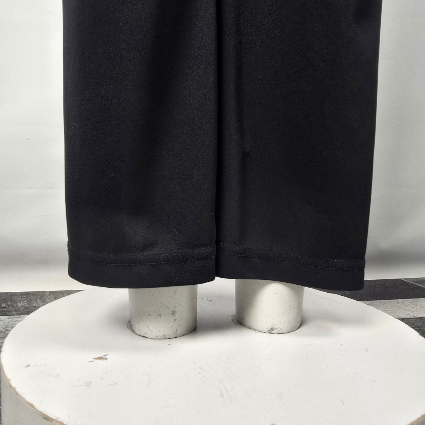 Vintage Dawn Joy Fashions Black Sleeveless Jumpsuit Size S