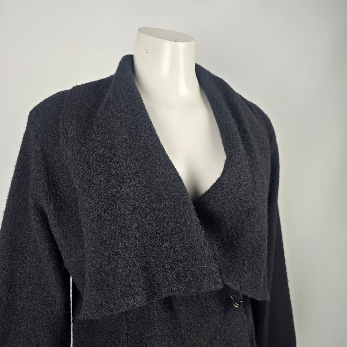 Nine West Black Wool Cardigan Size L