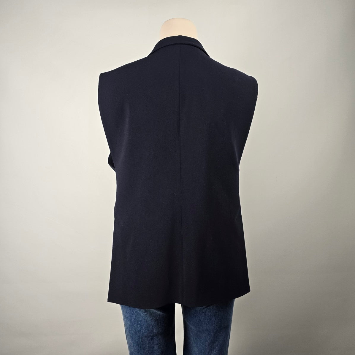 Louben Navy Blue Suit Vest Size 20w