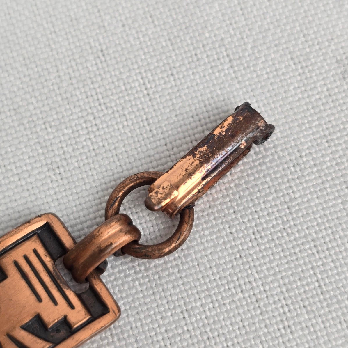 Vintage Copper Native American Thunderbird Bracelet