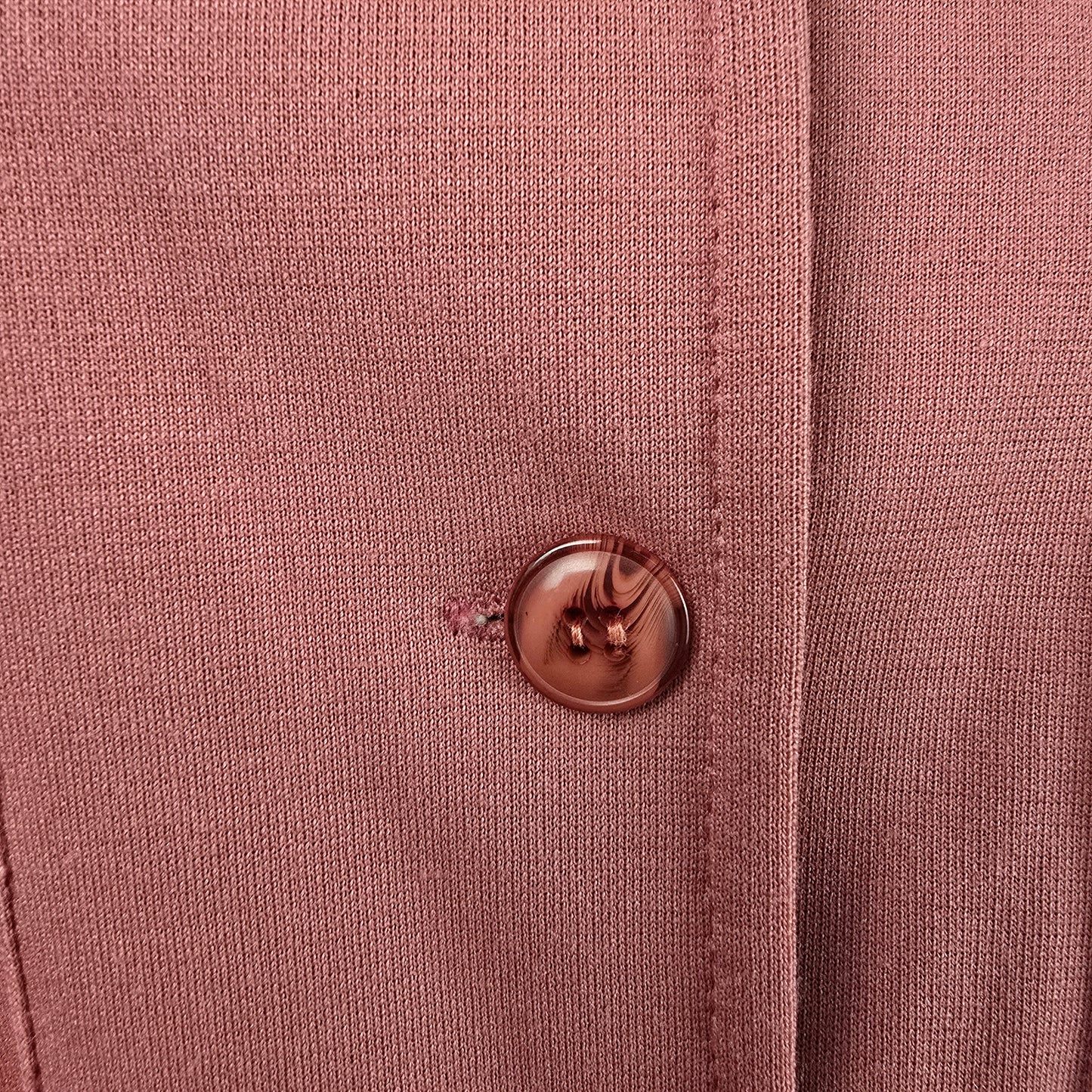 Vintage White Stag Pink Button Up Belted Vest Size M/L