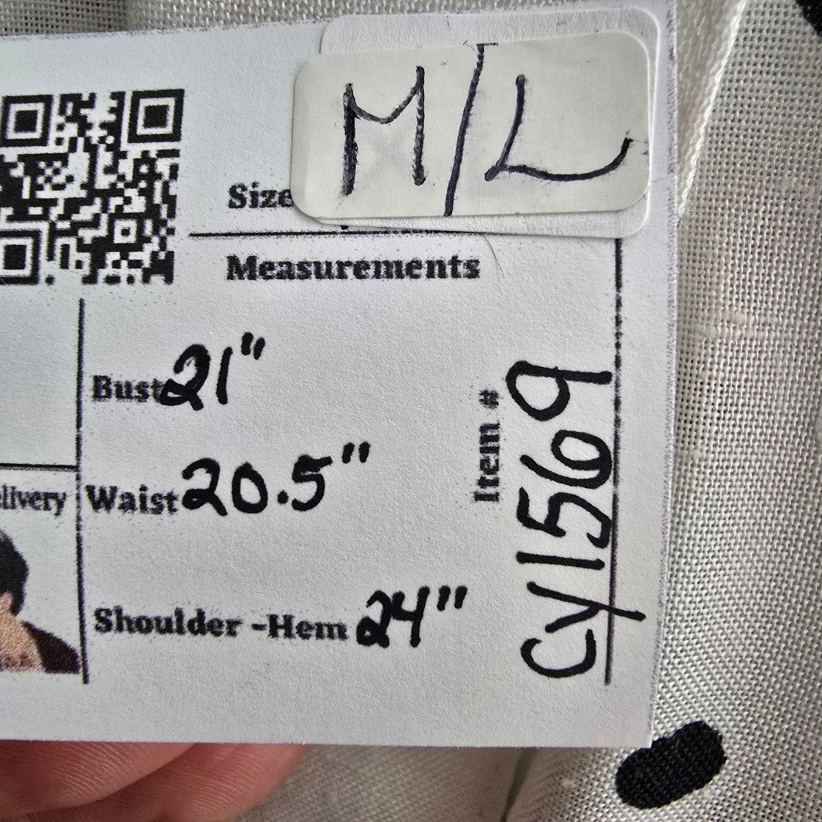 Vintage Shirtsville White Puff Sleeve Button Up Collared Blouse Size M/L