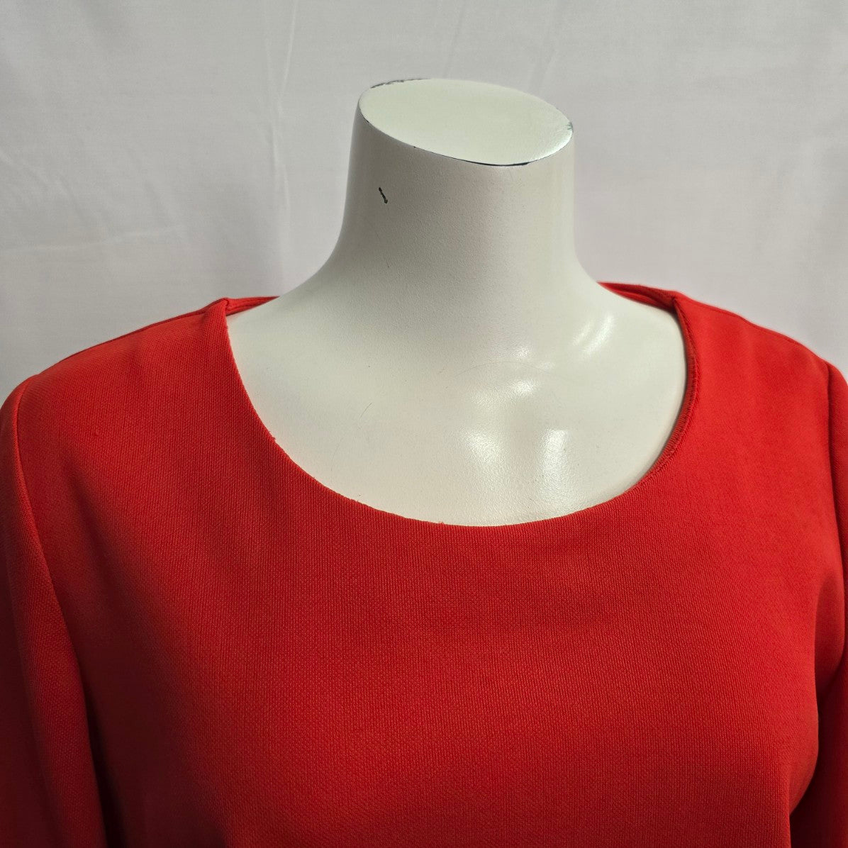 Vintage Penningtons Red Belle Sleeve Top Size L/XL