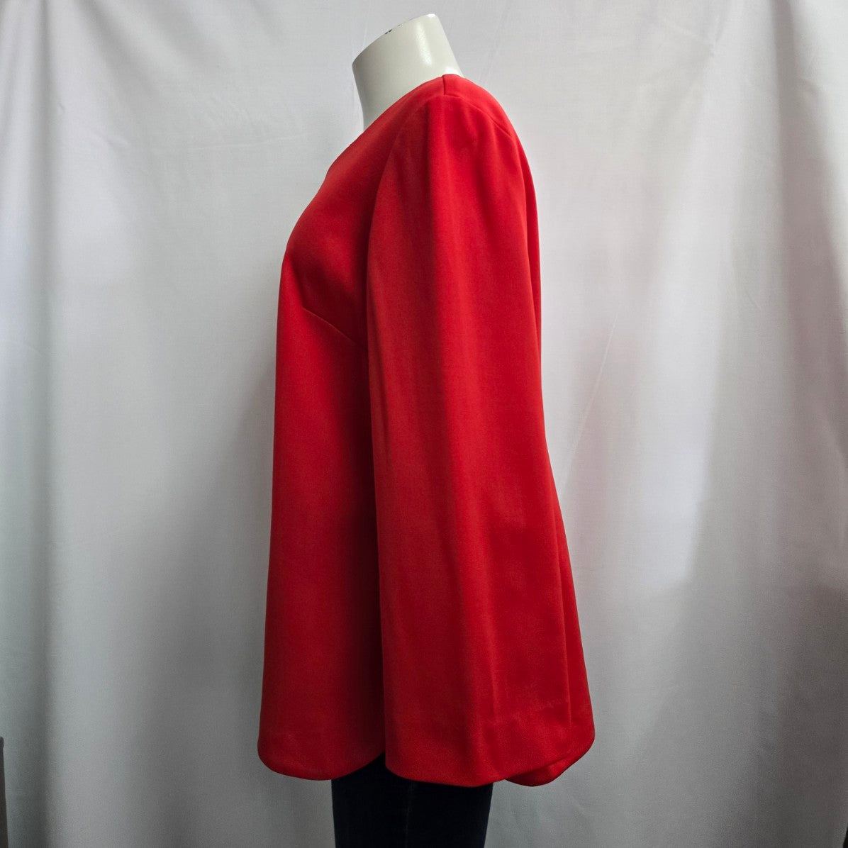 Vintage Penningtons Red Belle Sleeve Top Size L/XL