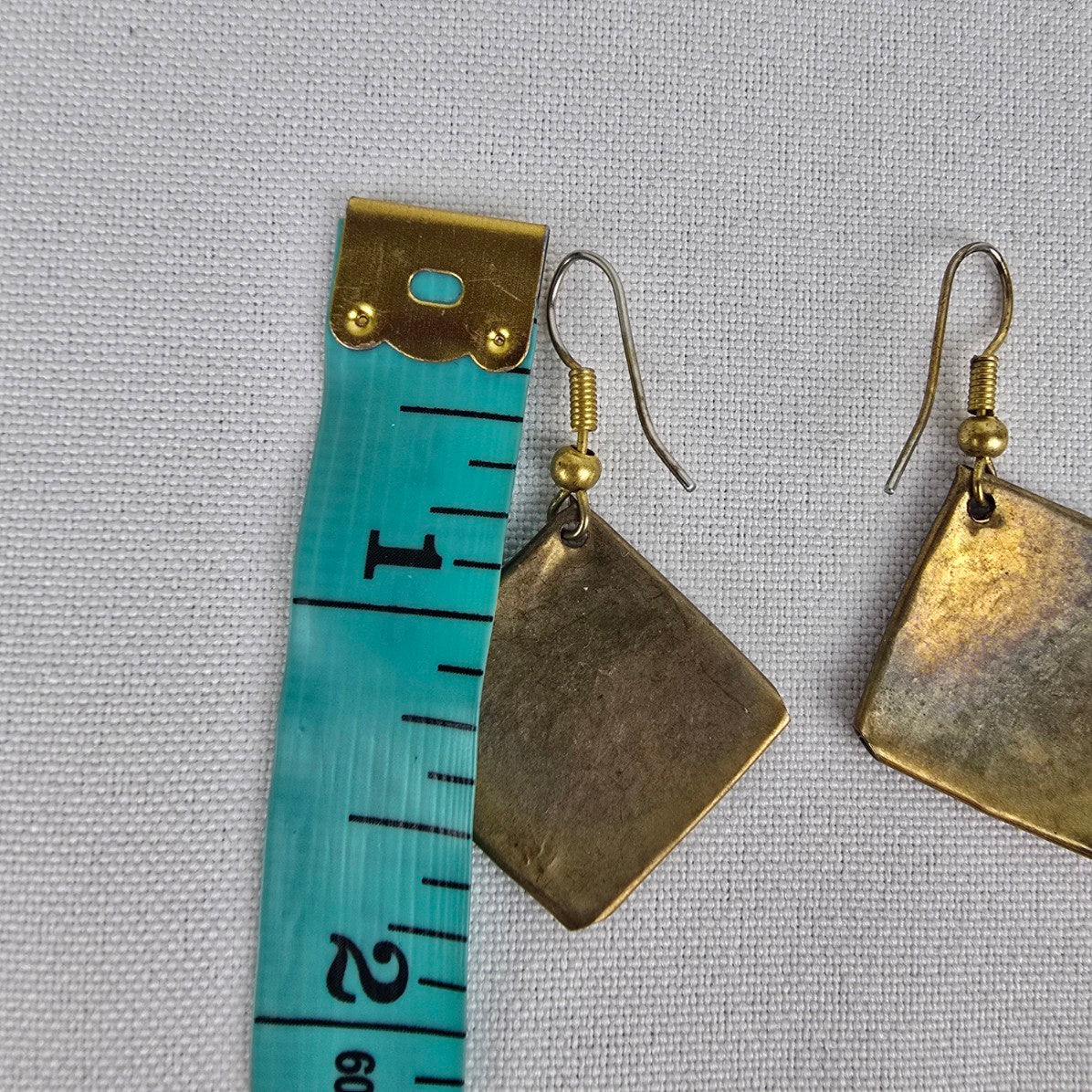 Bronze Bird Nest Drop Earrings