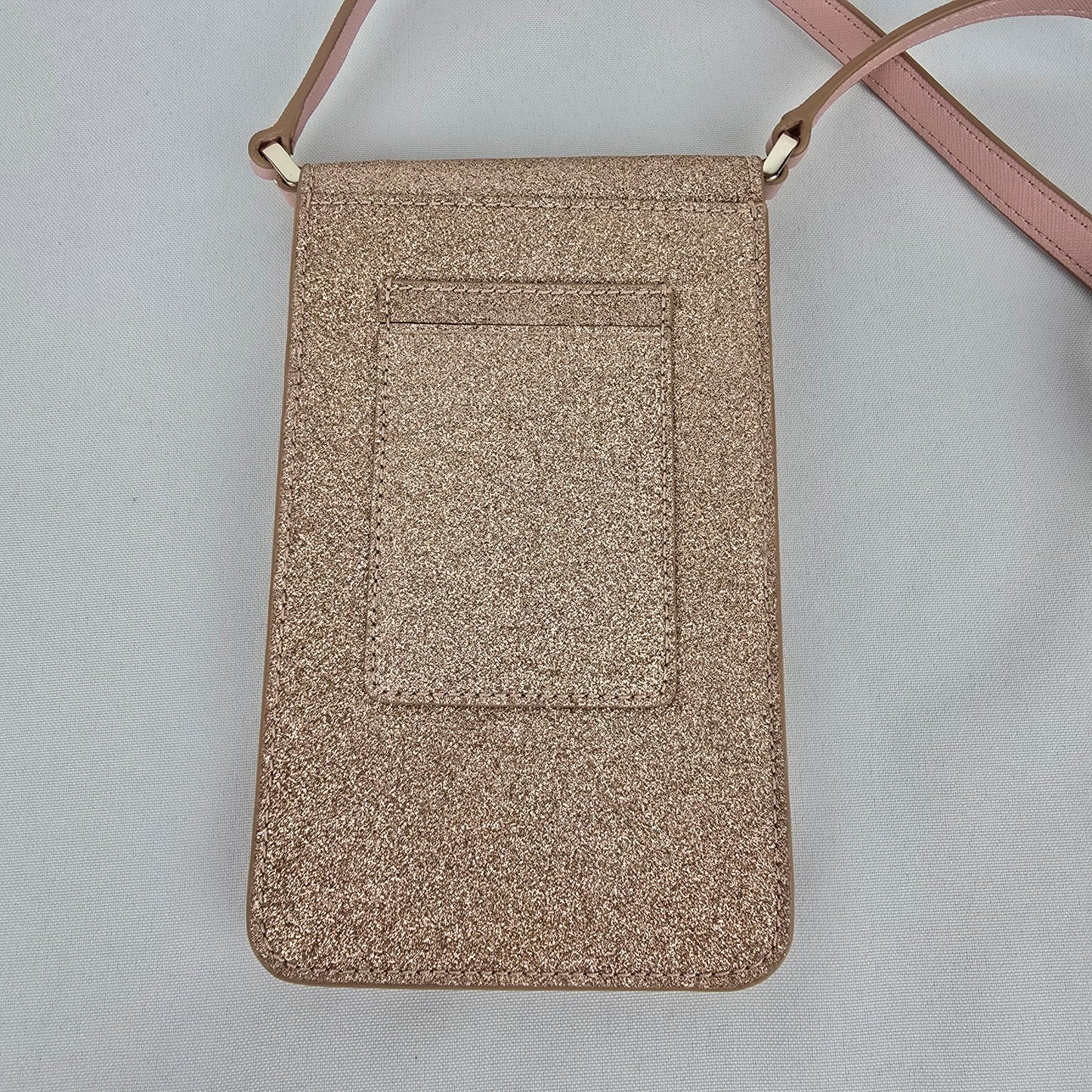 Kate Spade Shimmy Glitter Pink Phone Crossbody Purse
