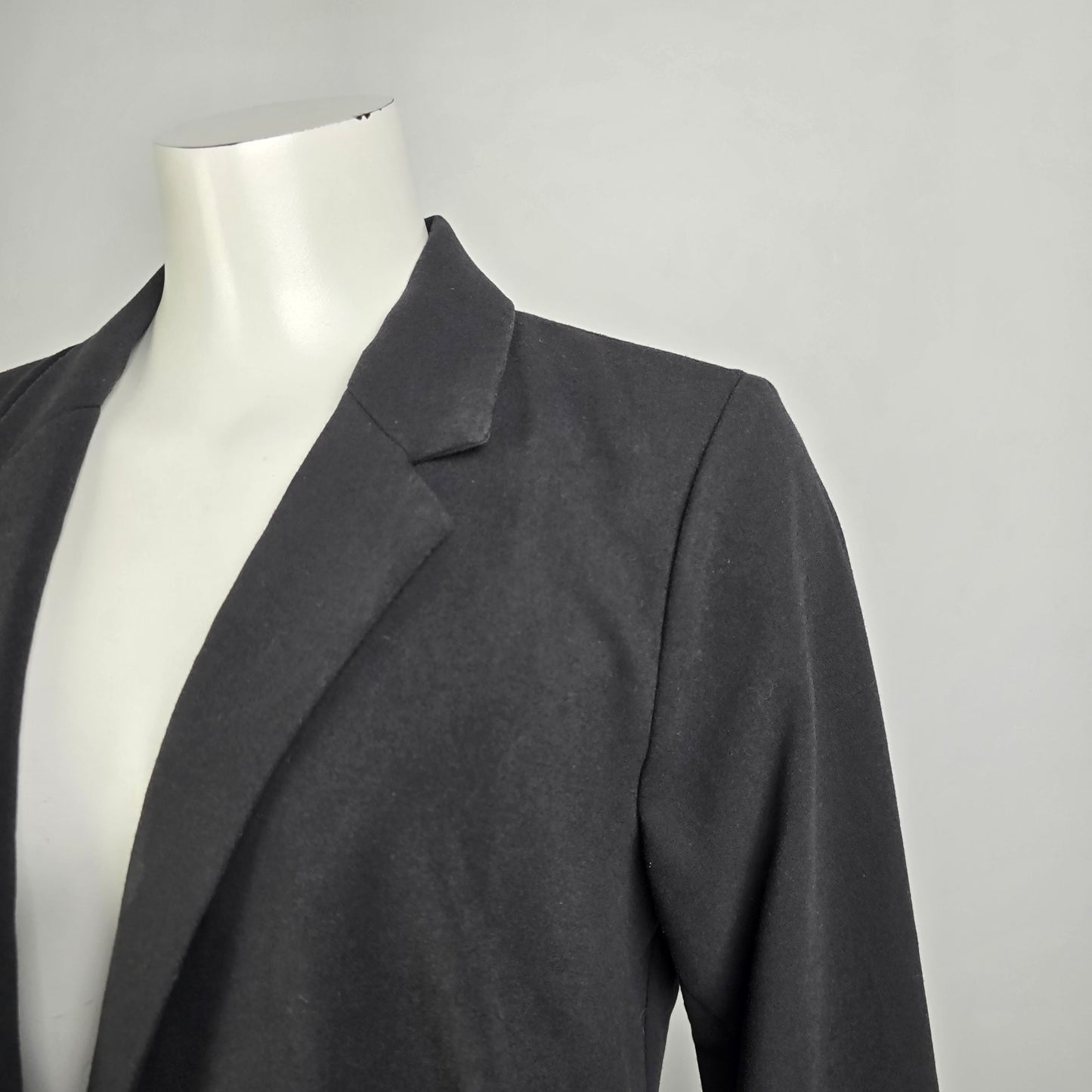 Vera Wang Black Blazer Jacket Size M