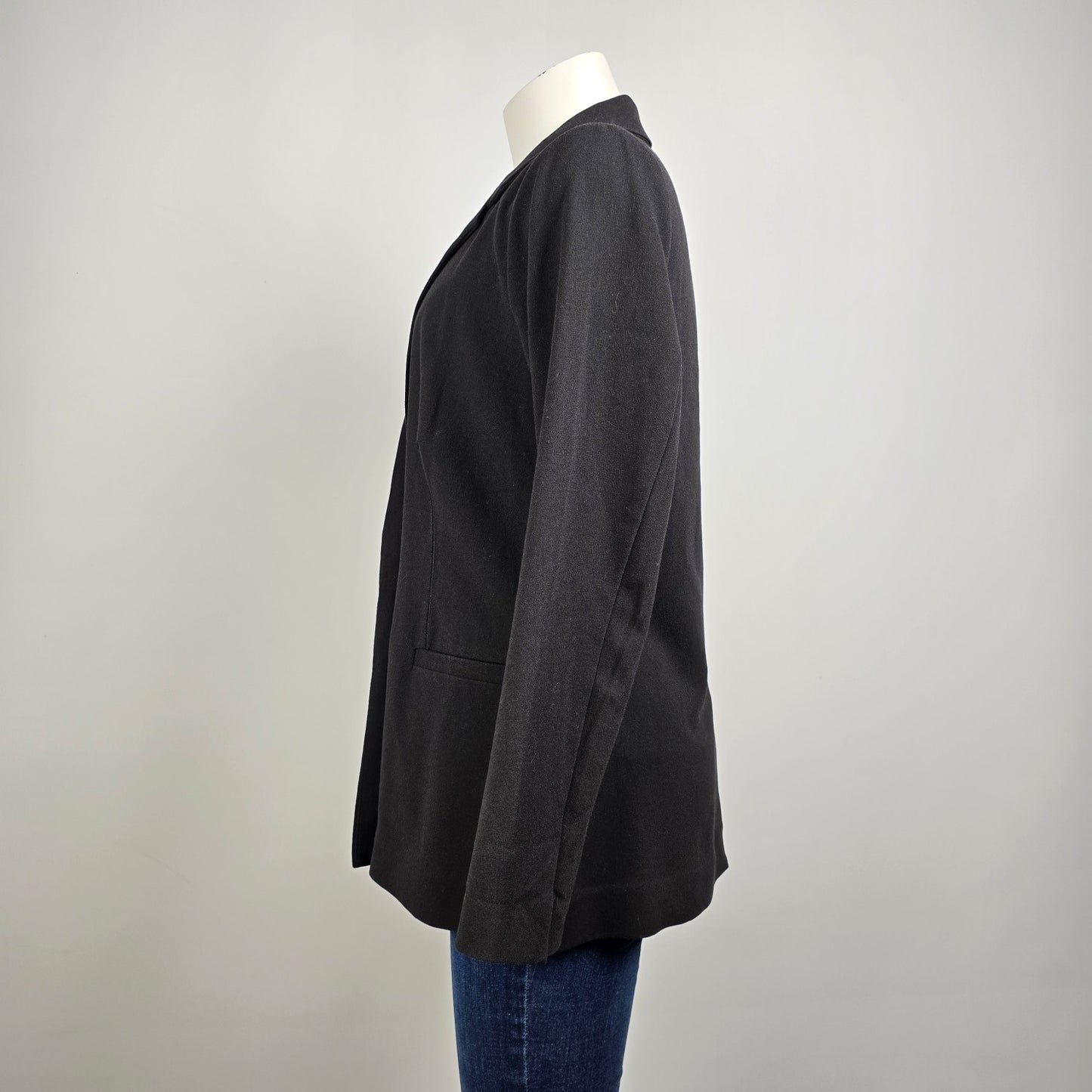 Vera Wang Black Blazer Jacket Size M