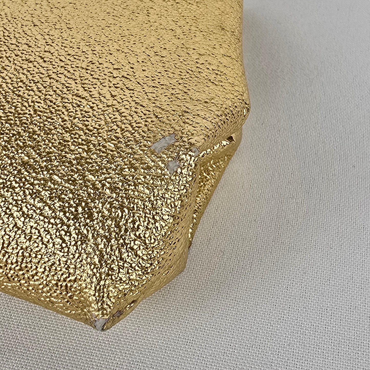 Vintage Gold Tone Clutch Purse