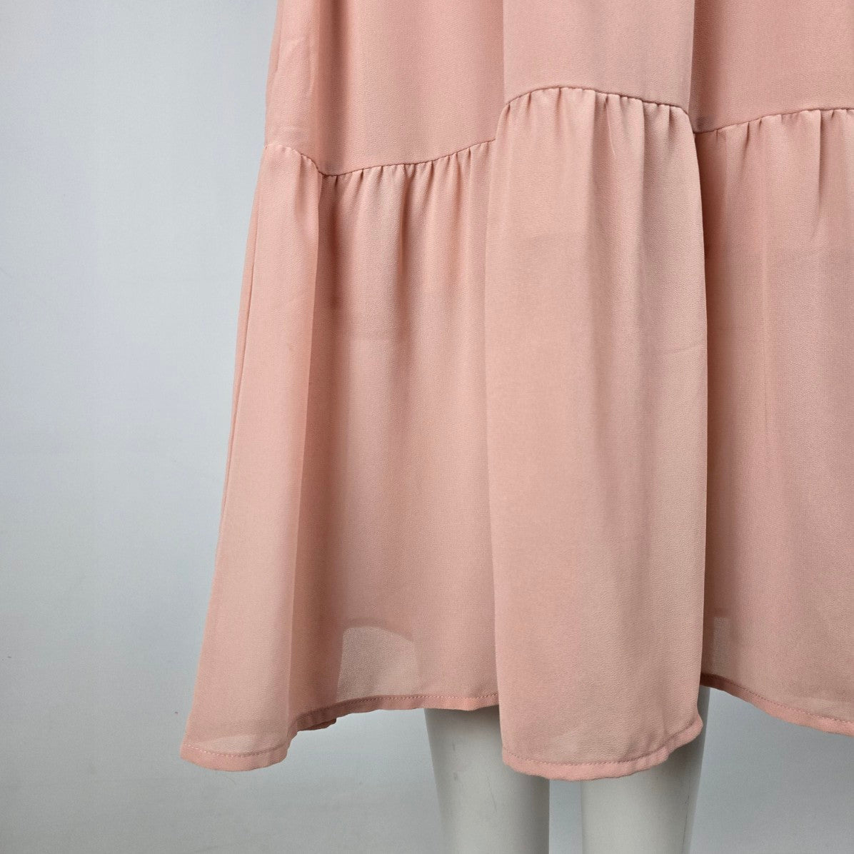 Mad about Style Pink Smoked Midi Dress Size M/L