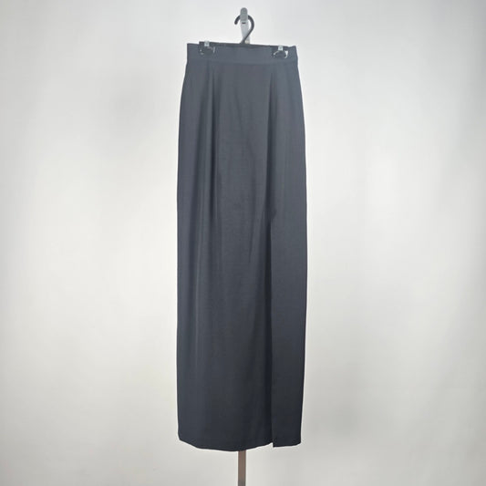 Vintage Black Slim Maxi Skirt Size XS