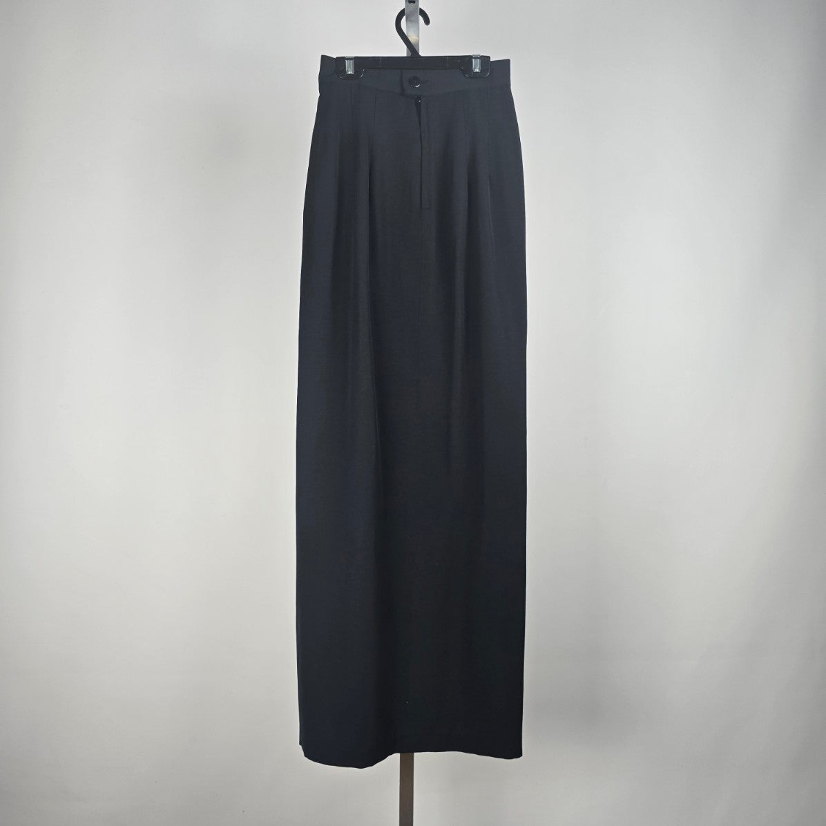 Vintage Black Slim Maxi Skirt Size XS