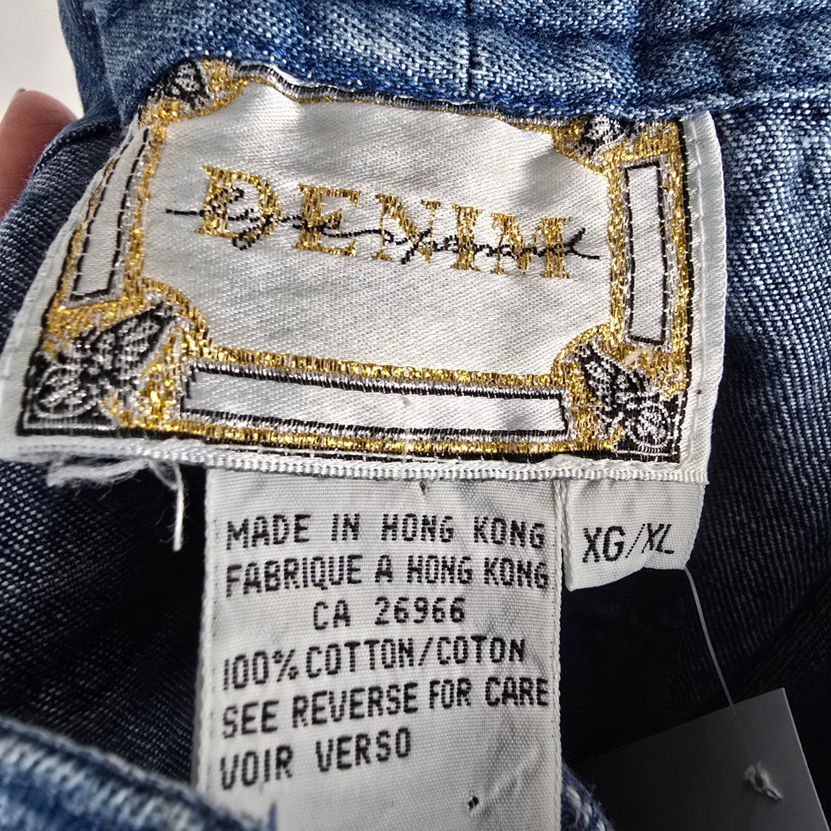 Vintage High Waisted Balloon Jeans Size XL