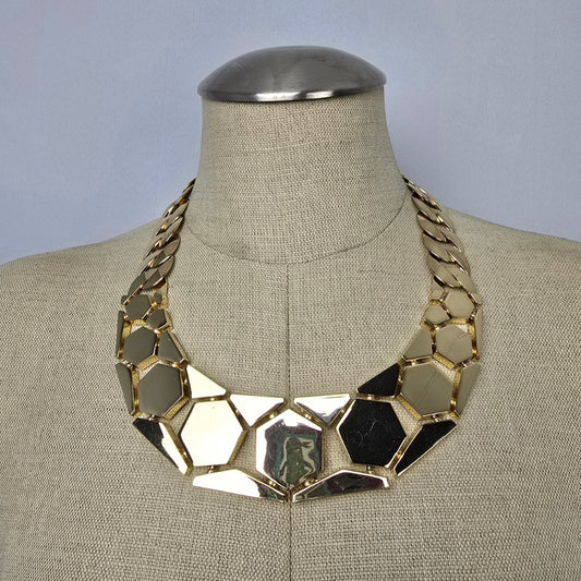 BCBG Maxazria Gold Tone Chunky Chain Necklace