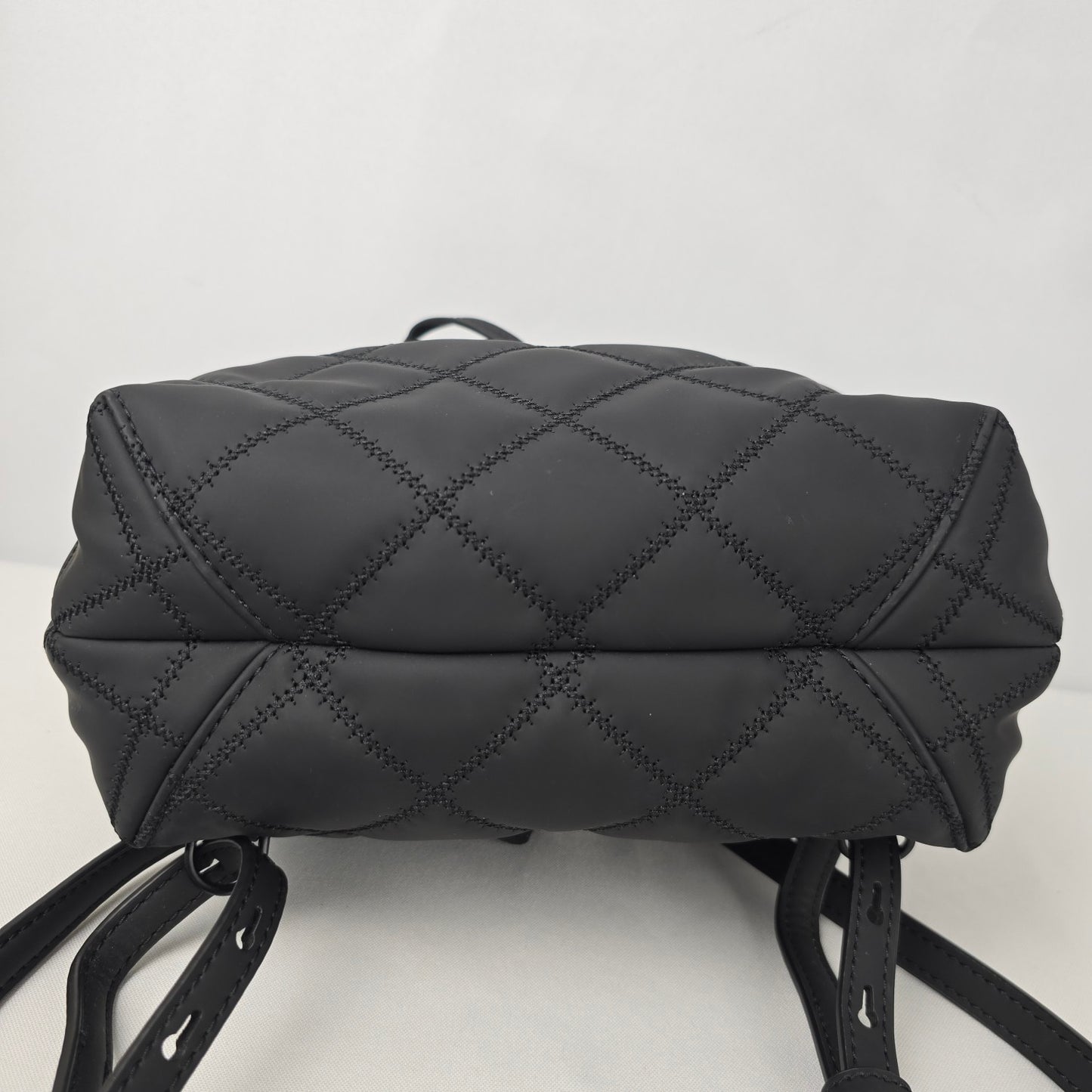 Tory Burch Willa Matte Black Backpack