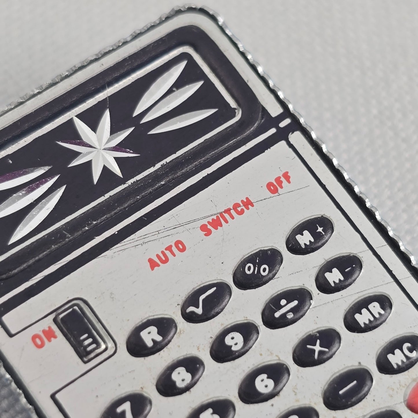 Vintage Calculator Brooch Pin
