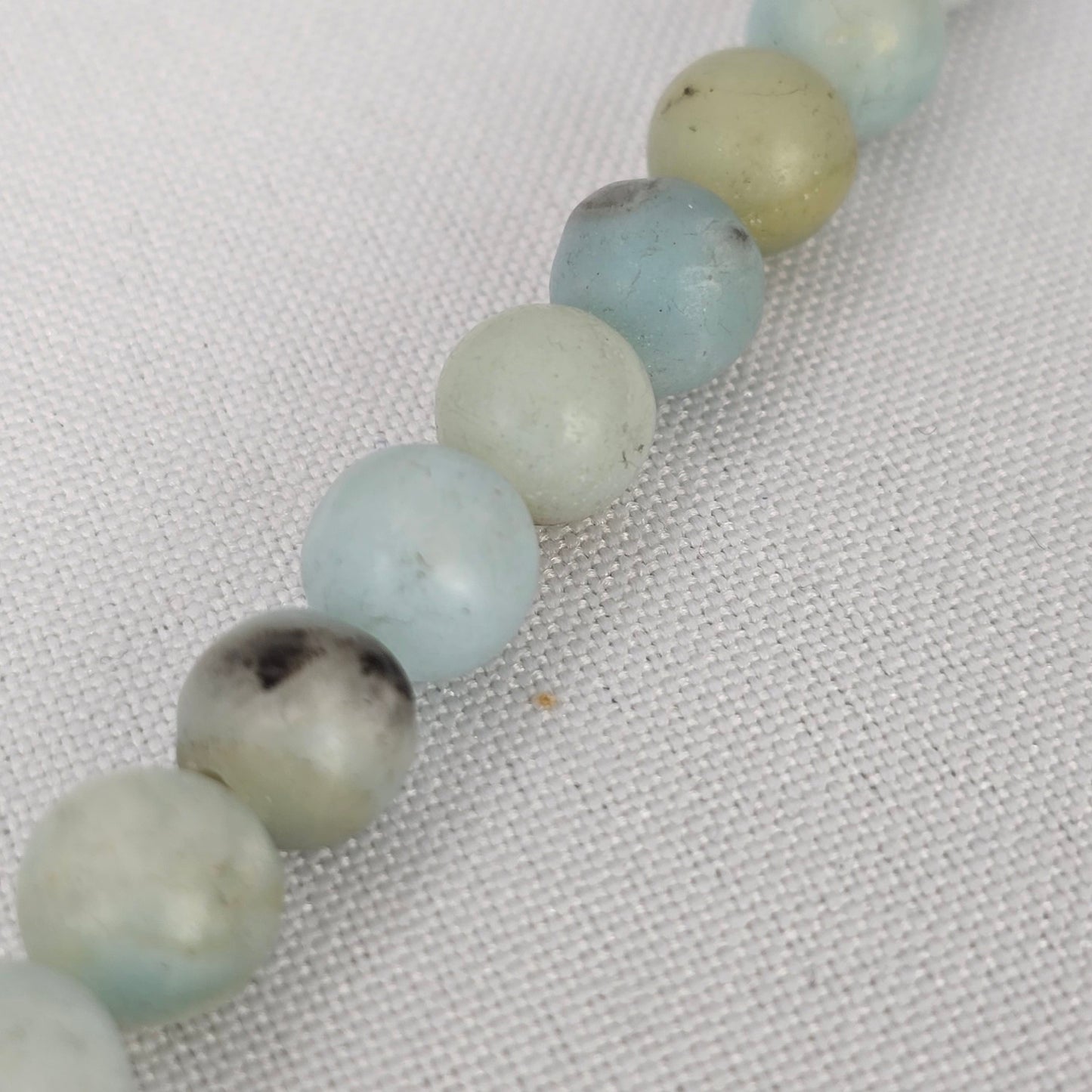 Green Natural Stone Beaded Bracelet & Necklace