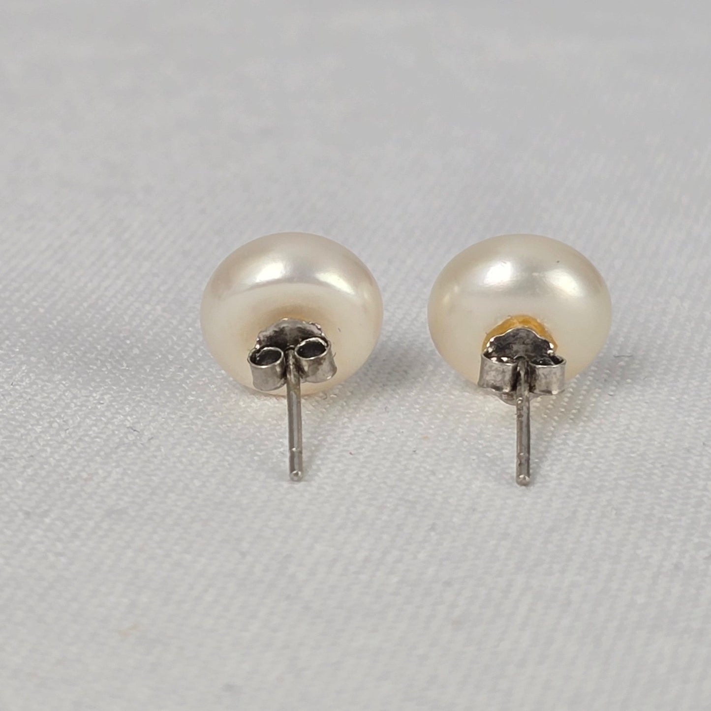 Pearl 925 Post Stud Earrings