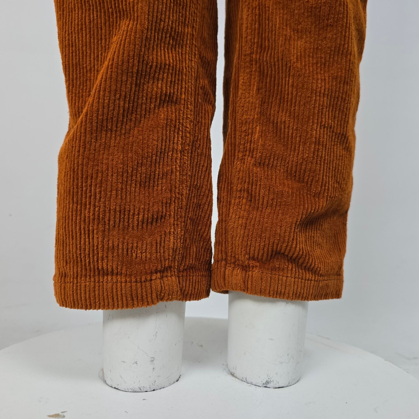 Simply Be Brown Corduroy Jumpsuit Size M/L