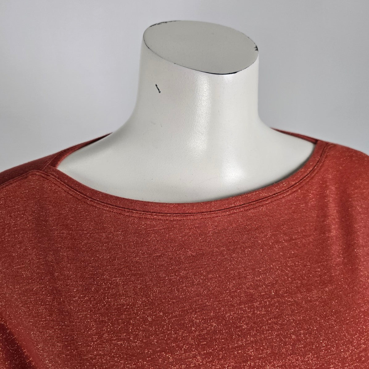 Lululemon Orange Knit Long Sleeve Top Size L